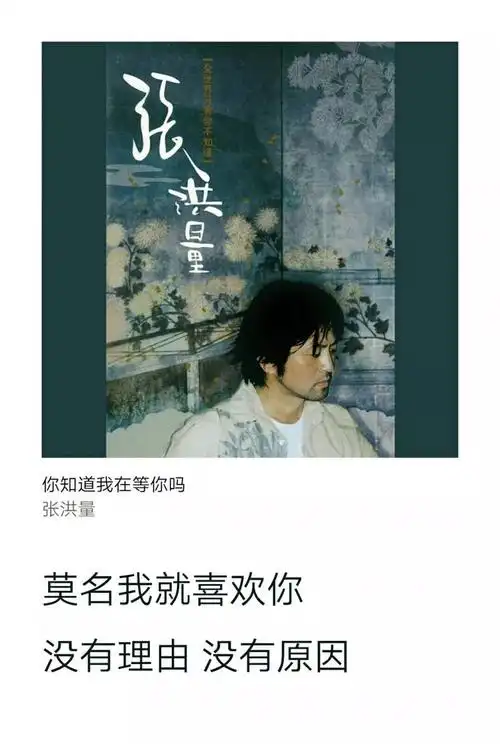 陪你一首歌张洪量你知道我在等你吗