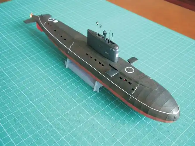 动力舰艇军舰手工diy纸模潜艇常规基洛海军其他类型纸模