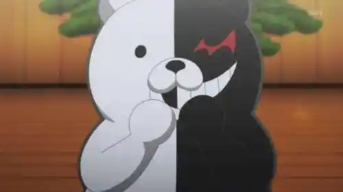 有一个动漫人物黑色头上有一半黑一半白的角求动漫名