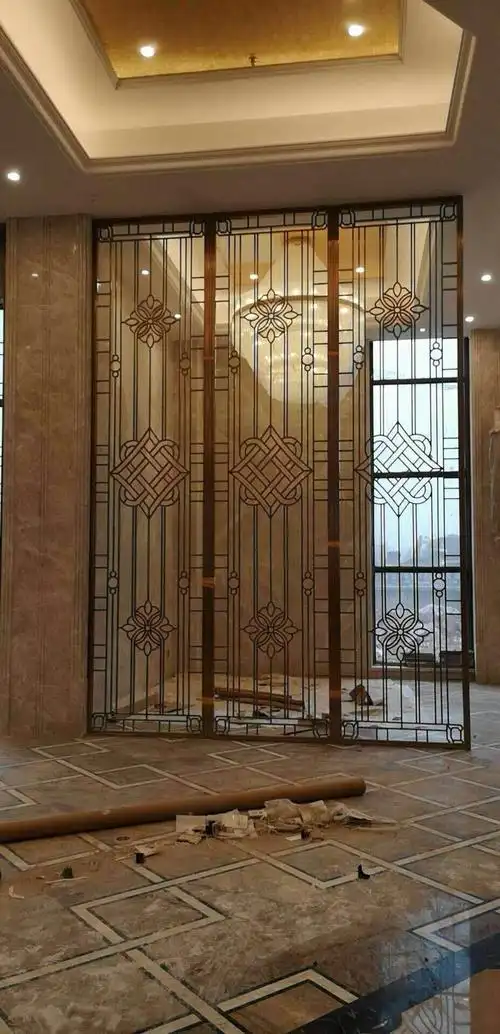 特攻金属制品:不锈钢窗花窗套格栅屏风隔断,不锈钢门套包边,剪折弯刨