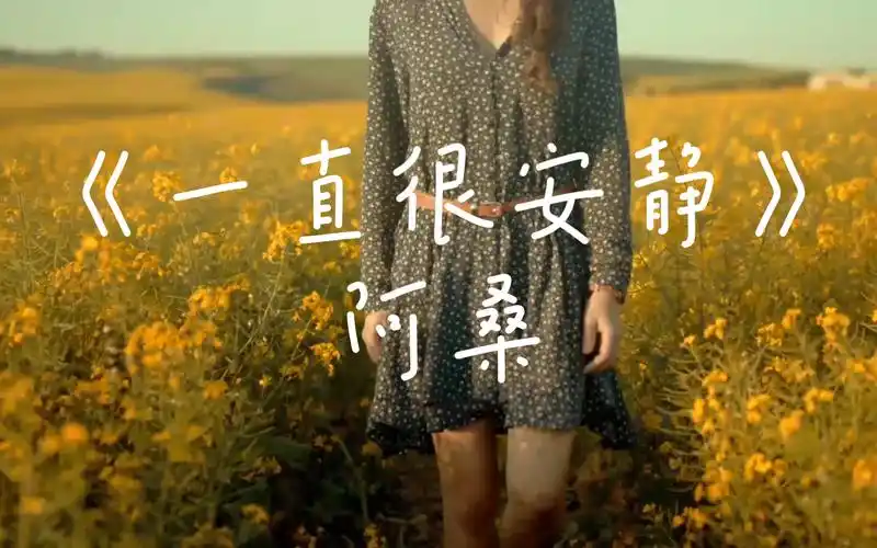 《一直很安静》阿桑～原来缘分是用来说明,你突然不爱我这件事情