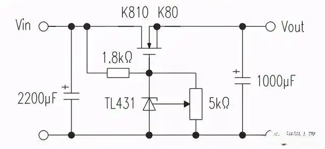 用tl431制作大功率可调稳压电源的应用