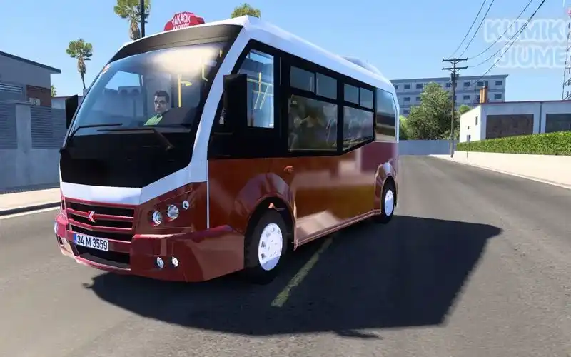 欧美卡通用mod:karsan jest小型巴士1.41