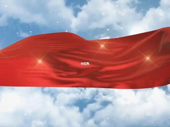 大气红色天空视频背景朗诵演讲片头高清素材