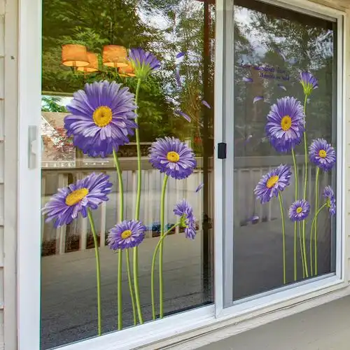 自粘创意个性3d立体墙贴画玻璃贴窗花贴阳台厨房贴纸卫生间窗户贴花