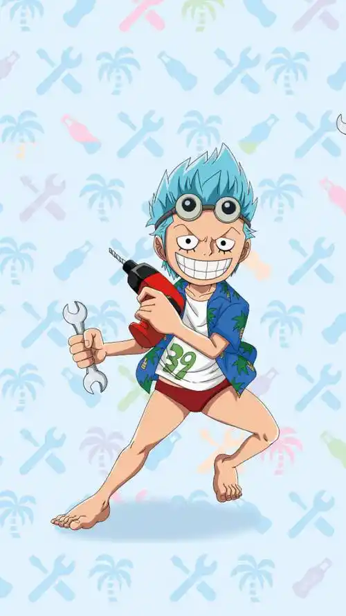 海贼王高清手机壁纸~弗兰奇
