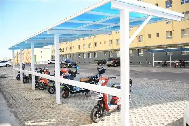 友谊苑小区充电桩幸福苑小区充电桩非机动车车棚和充电桩给小区居民