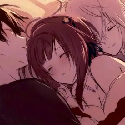 三人专用情头动漫高清很火的三人情头动漫图片