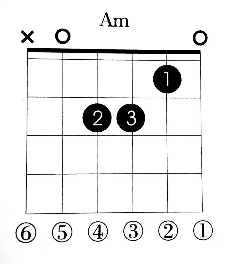 了解吉他上的和弦图