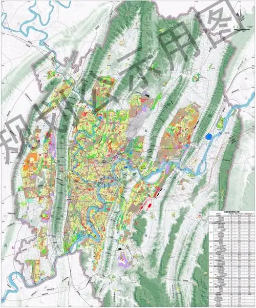 2017年11月13日,重庆规划局挂出了"重庆市主城区法定城乡规划全覆盖