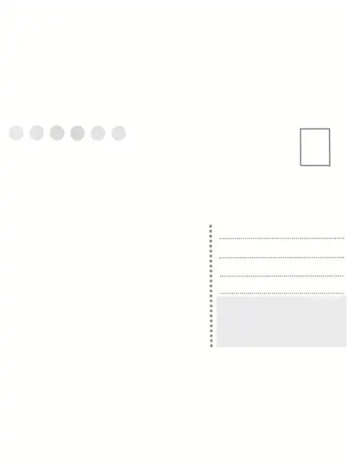 自制明信片背面模板分享266