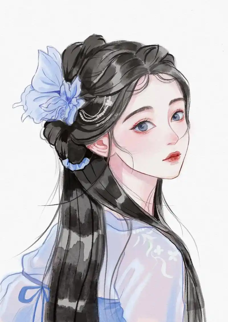 教你画古风人物,超简单