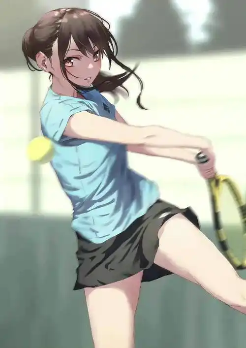 二次元运动少女_jonsunk_二次元_少女