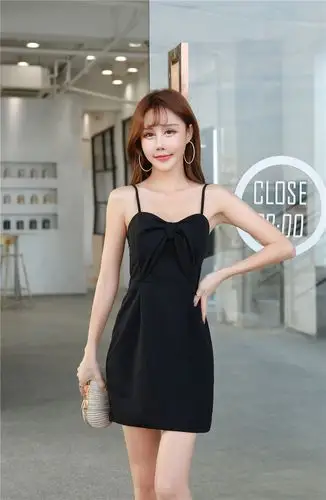 92717#夜店女装时尚夜场酒吧包臀超短裙子紧身显瘦低胸性感连衣裙