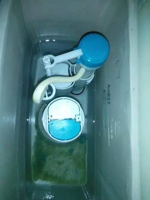 坐便器水箱水上满后,大约十分钟后有响声.