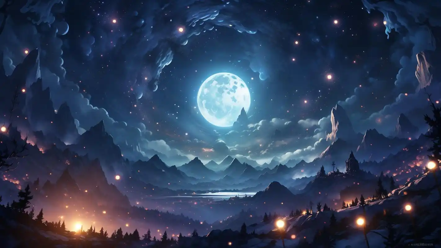 超惊艳的星空壁纸,好看又耐看9078