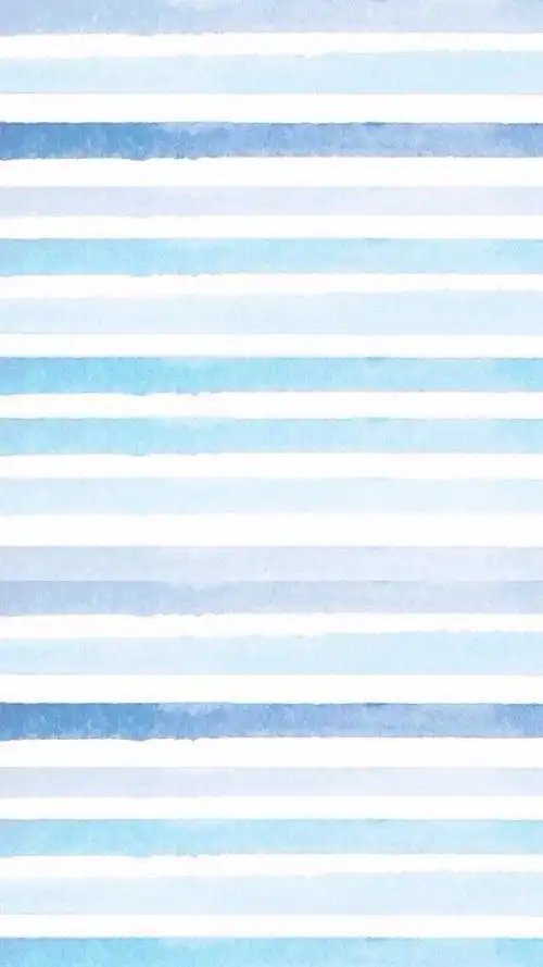 蓝色 蓝白 水彩 壁纸