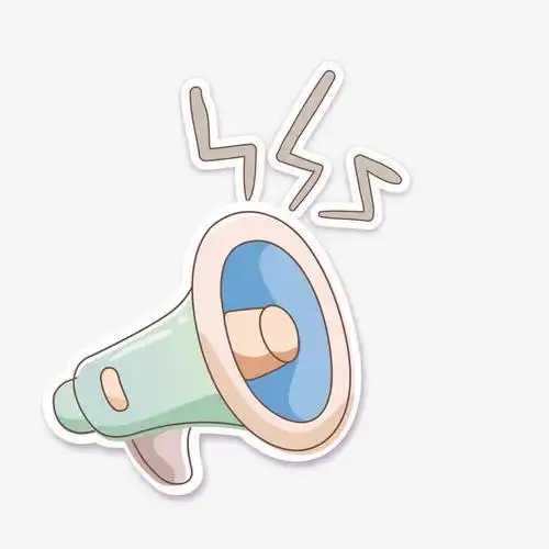 可爱小喇叭免抠素材免费下载觅元素