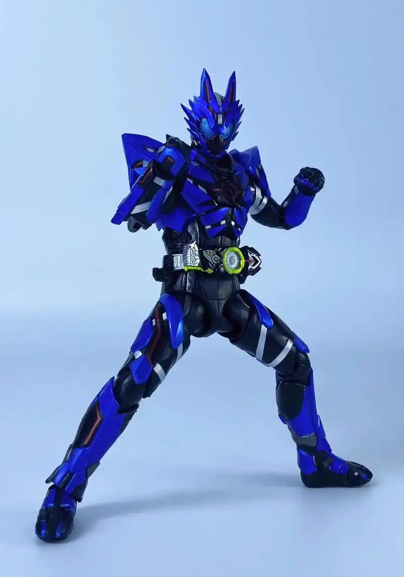 假面骑士巴尔坎独行野狼shf.#模型 #假面骑士 #万代 # - 抖音