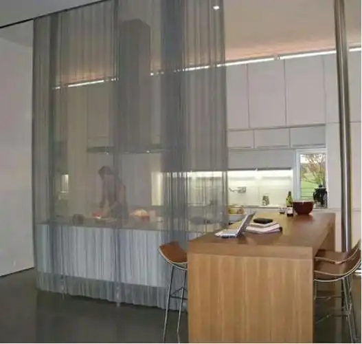 开放式厨房隔断选得好厨房的室内装修设计美观又实用