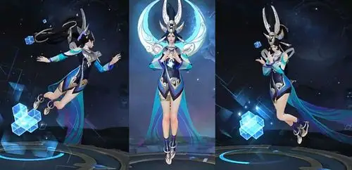 王者荣耀:s15战令皮肤,女娲朔望之晖,典韦蓝屏警告!