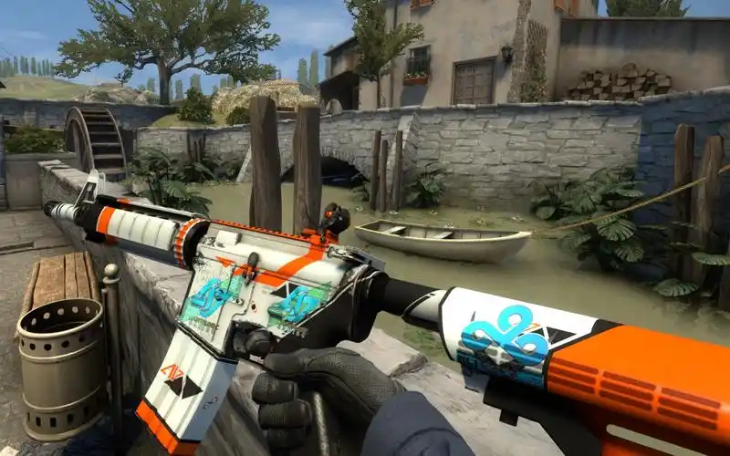 当csgo新手用二西莫夫五杀后.