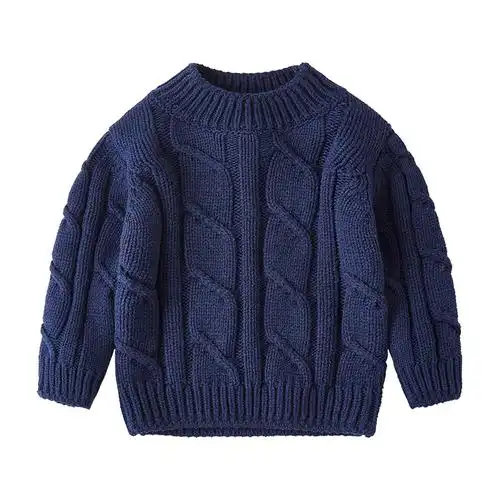 男童粗线毛衣套头男小童韩版针织上衣 20元券 券后价  49