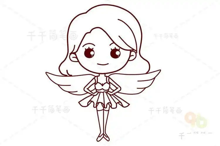 幼儿简笔画模特