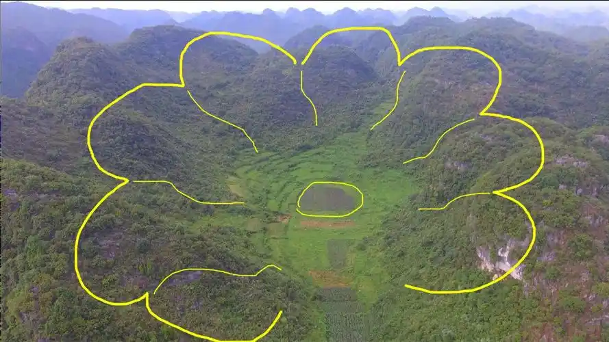 发现一个正宗的莲花形风水宝地,可出状元,多年难得一见