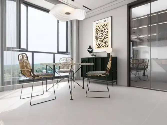 【斯米克磁砖】现代风小户型:一室户小公寓设计演绎个性与舒适_空间