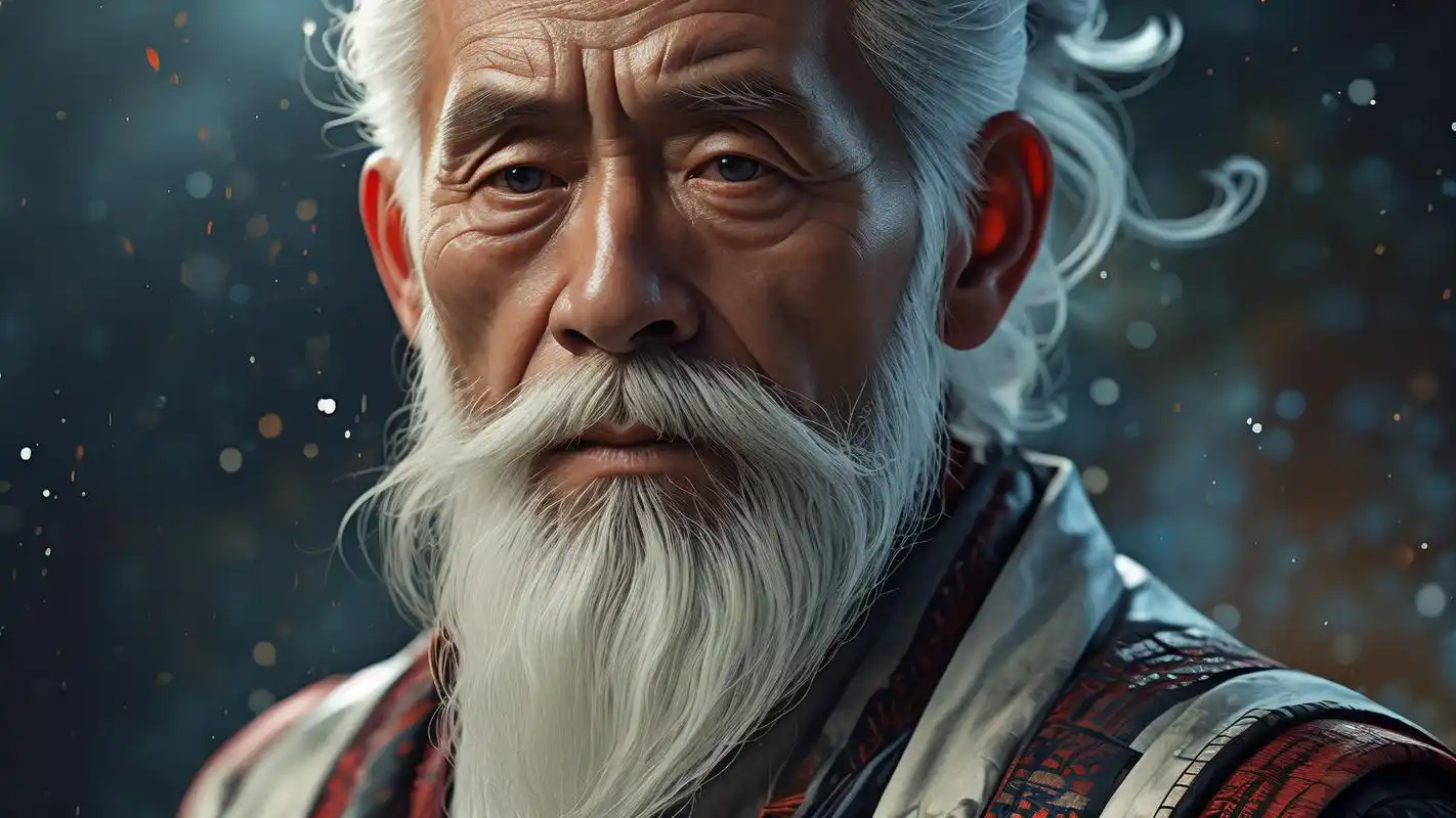 白胡子老头壁纸,高级感满满06