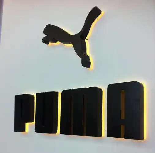 招牌门头 logo发光字 上海广告招牌制作 不锈钢发光字 烤漆发光字_产