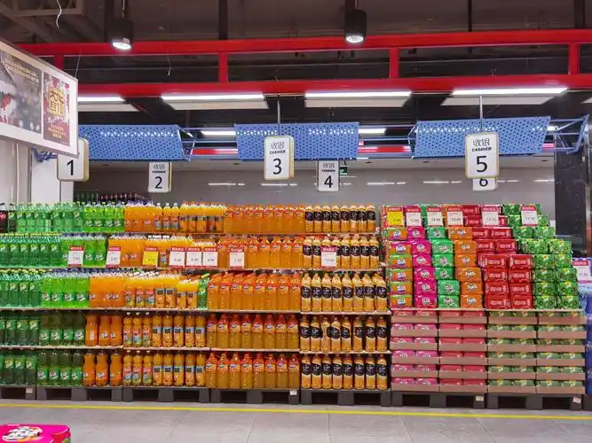 汝州市推进流通"6s"管理工作展示老城超市市标店