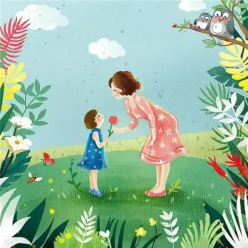 母爱无私唯美图片头像 温暖温馨妈妈和孩子的头像