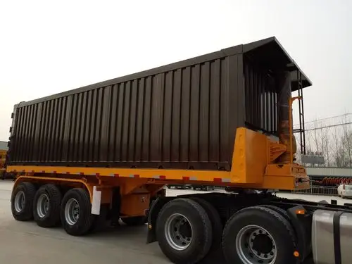 8米半挂后翻自卸车价格