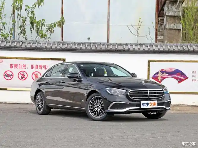 新款奔驰e300静态体验,太帅气了