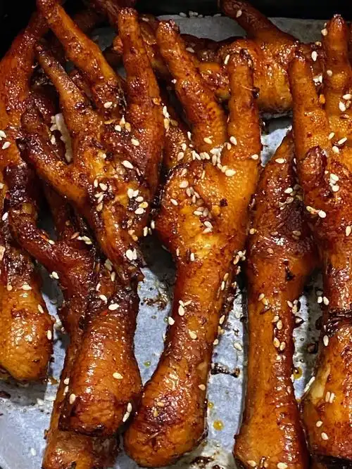 空气炸锅烤鸡爪这吃法真是绝了7575