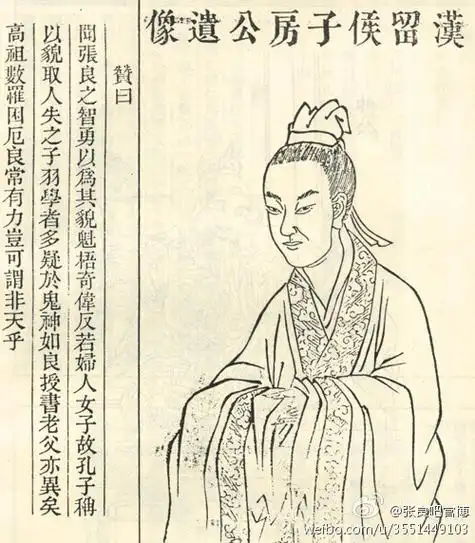 图说中国历代张良像及其出处