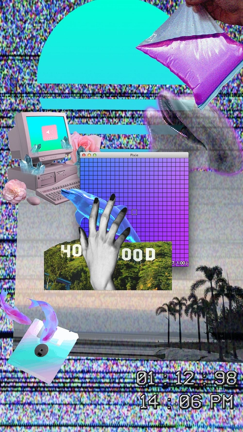 蒸汽波风格练习