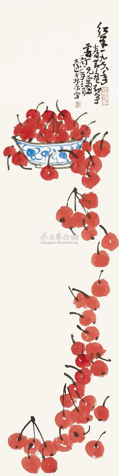 【红山楂 镜心 纸本】拍卖品_图片_价格_鉴赏_绘画_雅昌艺术品拍卖网