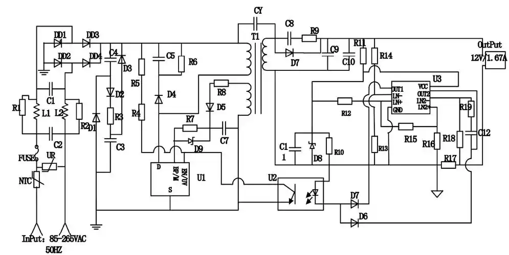基于tny279的大功率led驱动电源电路设计电源技术