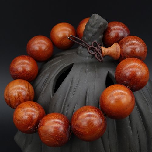 佛珠手链花梨小叶紫檀木小叶红檀红花梨念珠金丝黑檀男女手串手珠