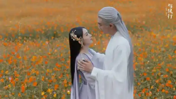 【凤宝放映室】#沈璃行止花田重逢#花田漫野,爱人重逢沈璃@赵丽颖和行