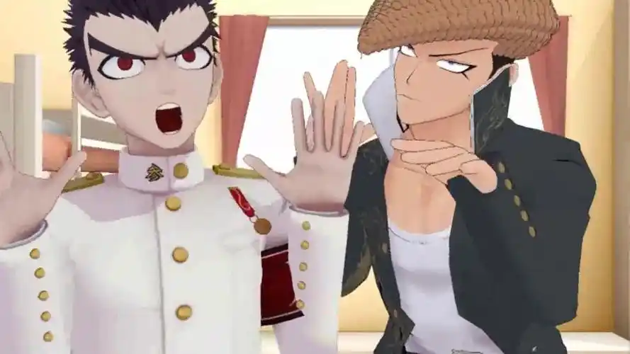 弹丸论破mmd石丸和大和田的wannabe