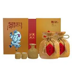 酒鬼黄坛馥郁香型白酒52度500ml2瓶礼盒装