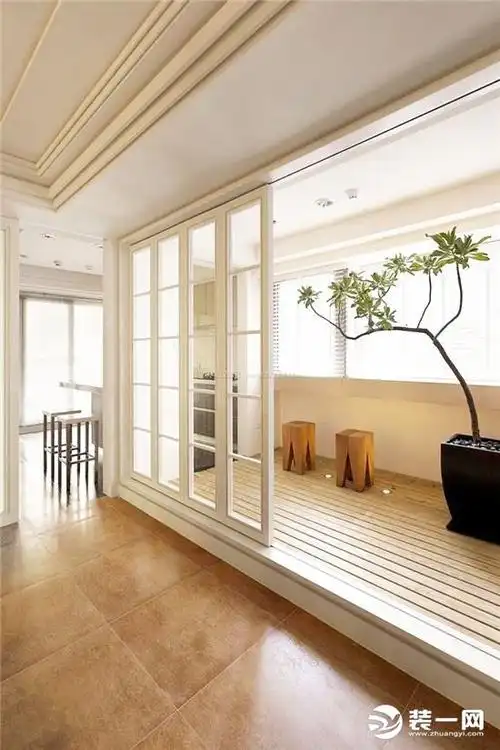 阳台隔断门怎样装最好看不如看看这些阳台装修效果图
