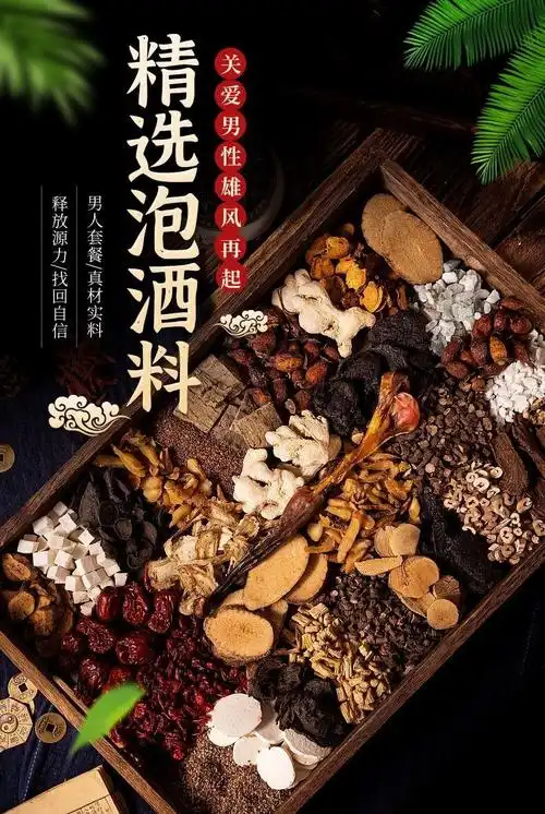 人参锁阳中药材药酒泡酒药材男性泡酒料配方85味10鞭整根鹿鞭人参灵芝