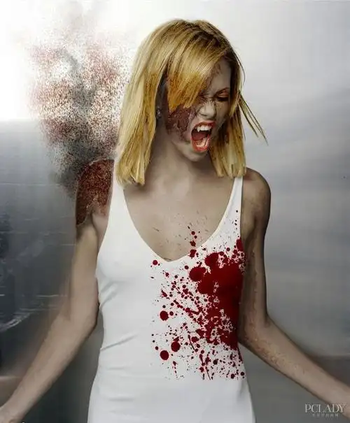 洛佩兹变僵尸新娘预热万圣节