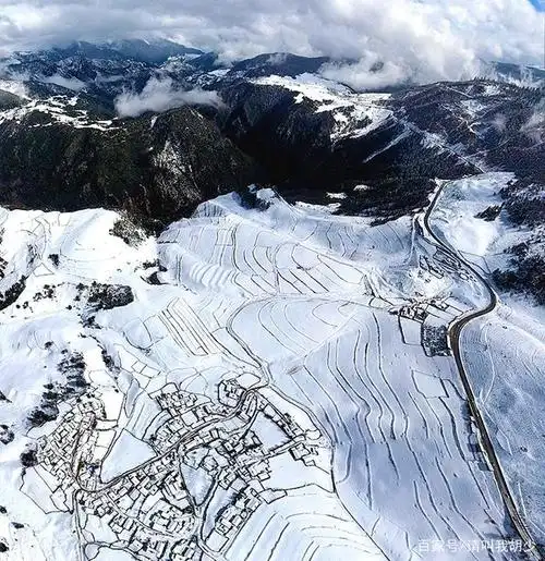 高山俯瞰,美轮美奂