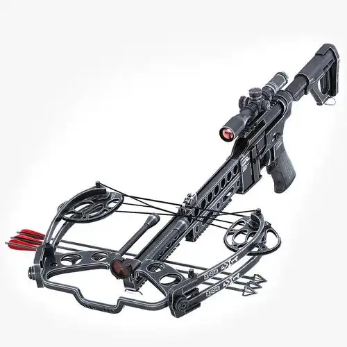 复合弩3d模型